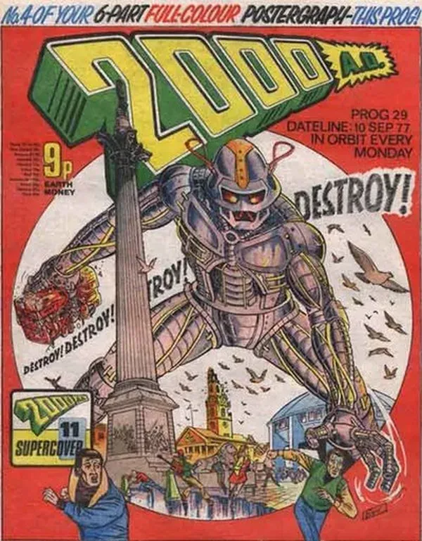 Cover of 2000 AD #29