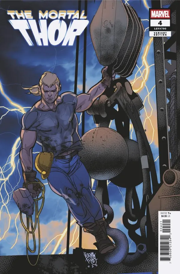 Cover of Mortal Thor #4 (790)