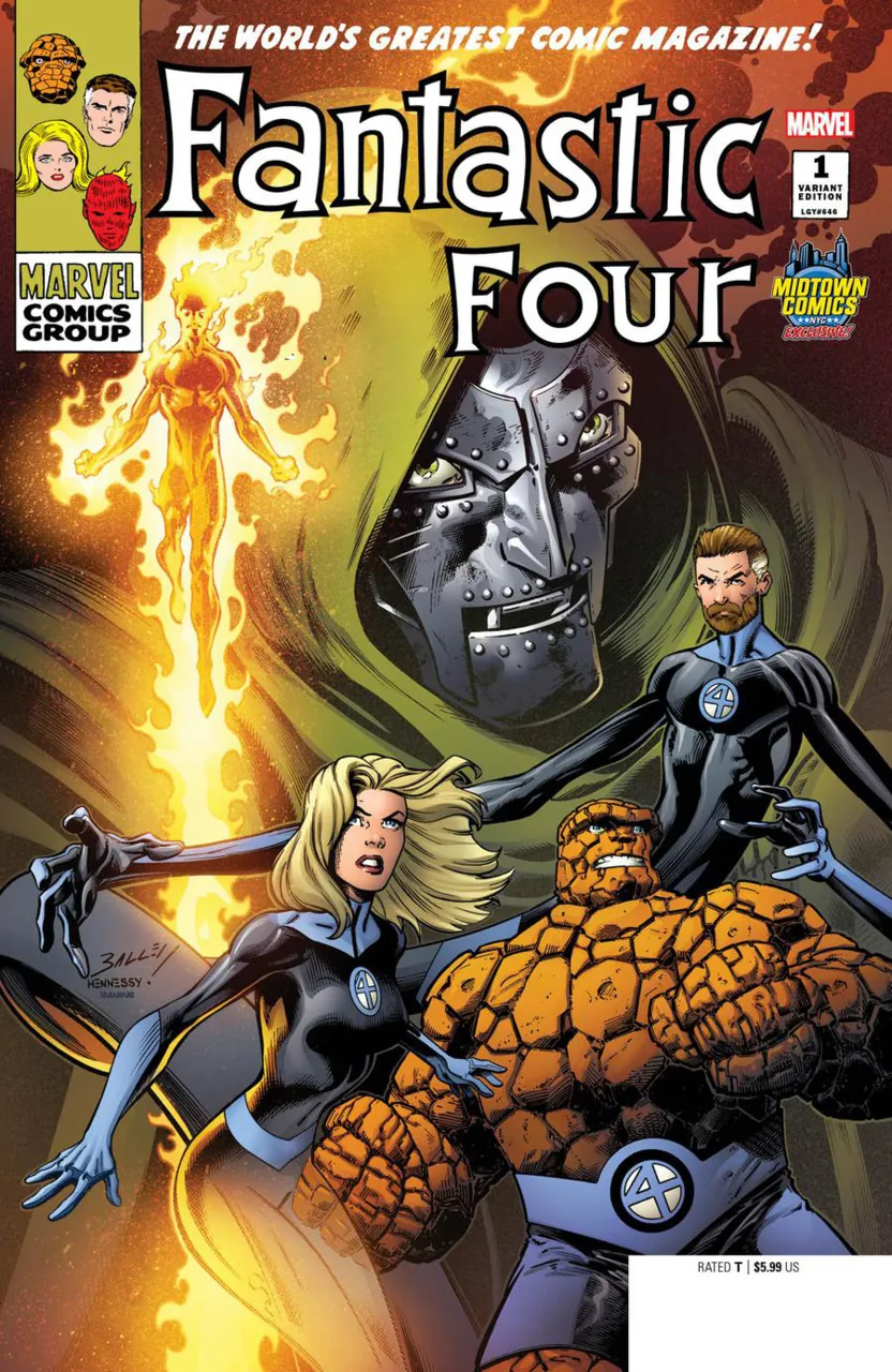 Cover of Fantastic Four #1 (646)