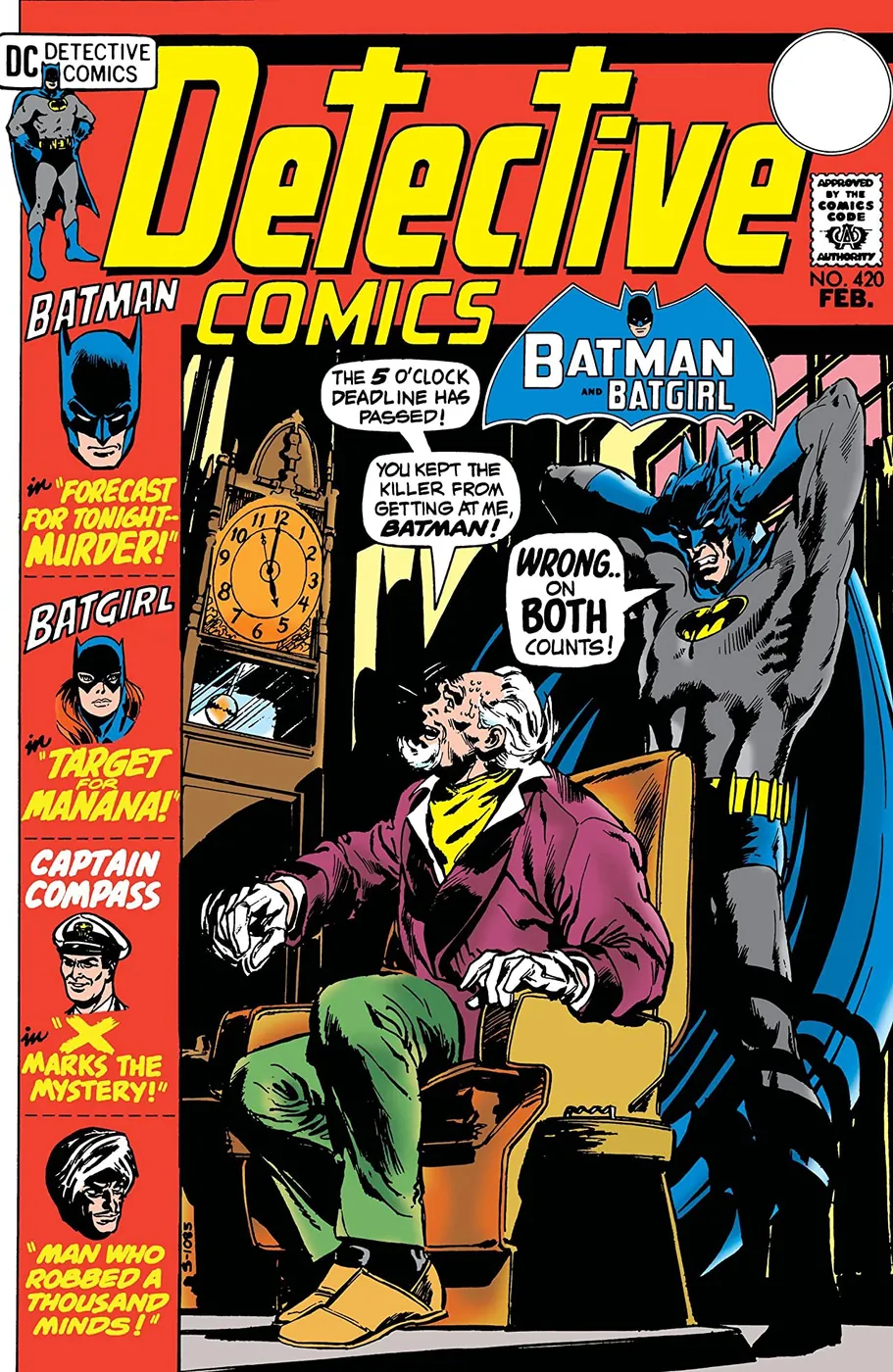 Cover of Detective Comics #420