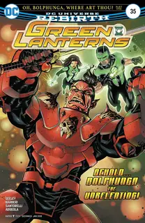 Cover of Green Lanterns #35