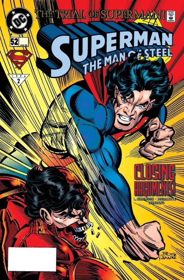Cover of Superman: The Man of Steel #52