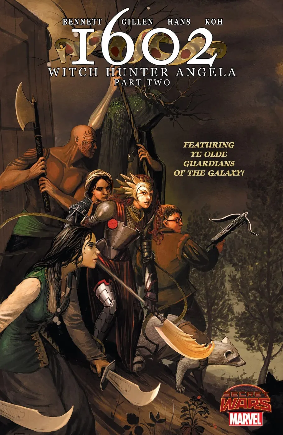 Cover of 1602: Witch Hunter Angela #2