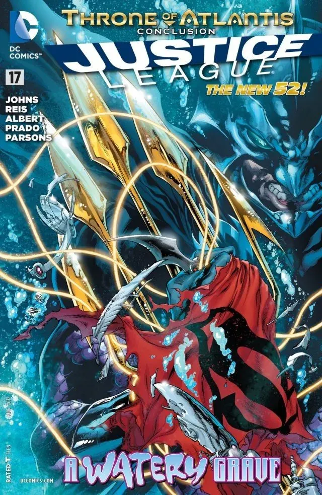 Cover of Justice League #17