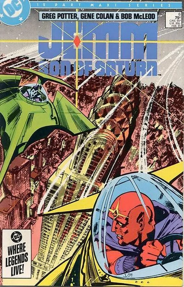 Cover of Jemm, Son of Saturn #6