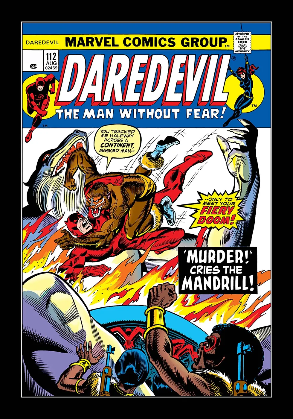 Cover of Daredevil #112