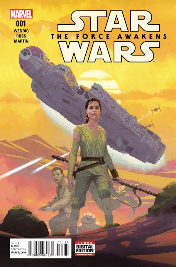 Cover of Star Wars: The Force Awakens Adaptation #1