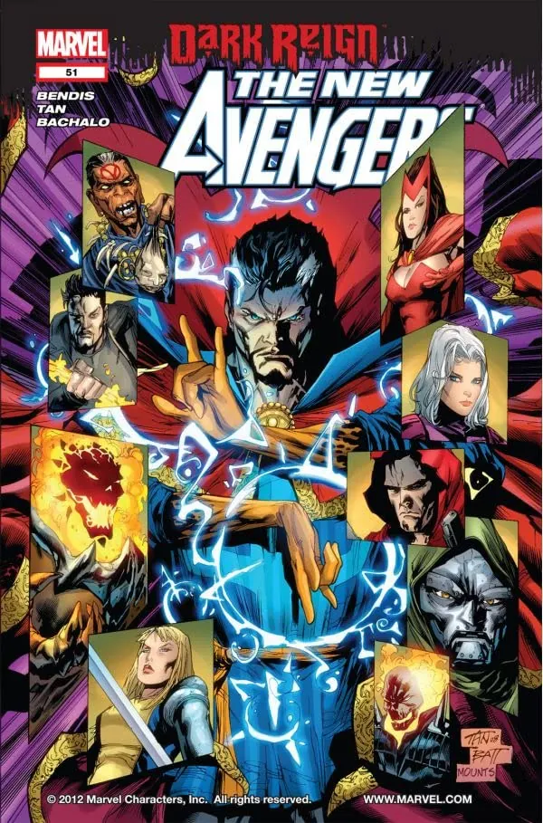 Cover of New Avengers #51