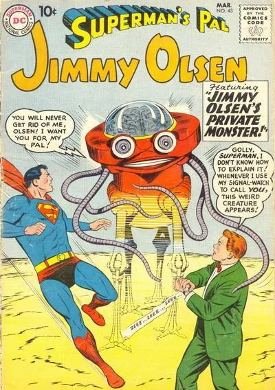 Cover of Superman's Pal, Jimmy Olsen #43