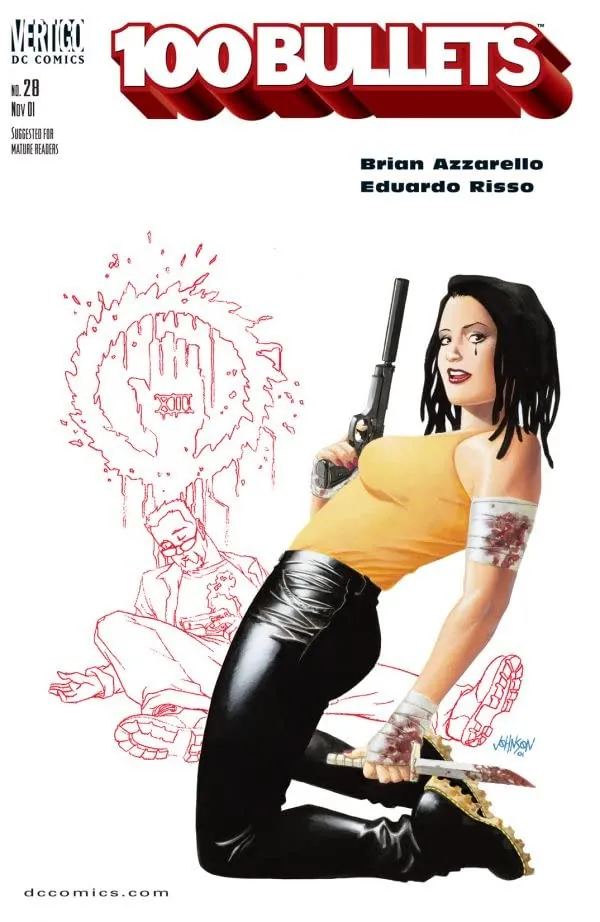 Cover of 100 Bullets #28