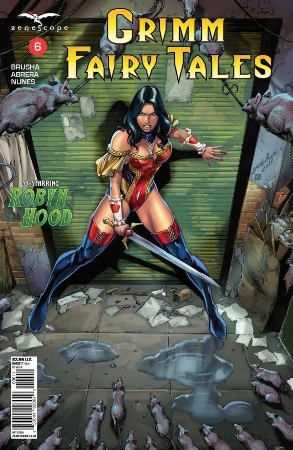 Cover of Grimm Fairy Tales #6
