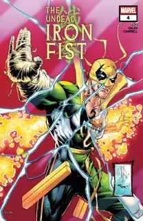 Cover of The Undead Iron Fist #4