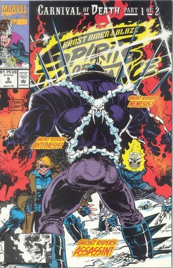 Cover of Ghost Rider / Blaze: Spirits of Vengeance #9