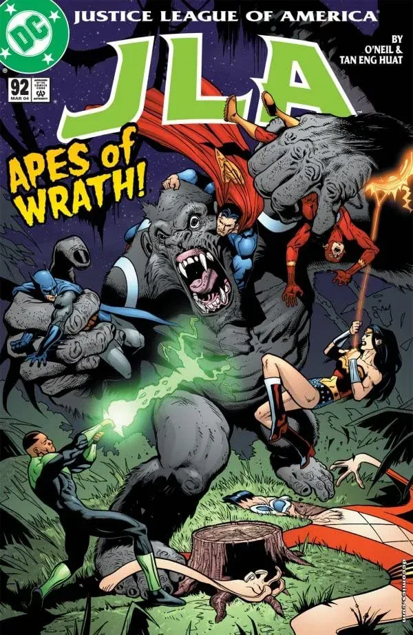 Cover of JLA #92