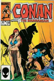 Cover of Conan the Barbarian #158