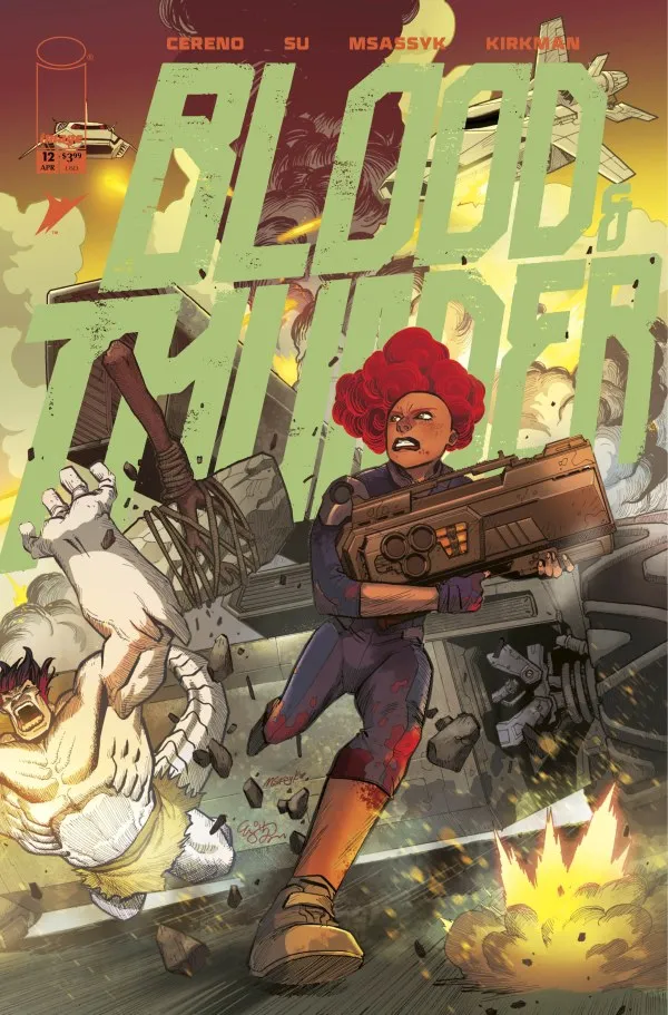 Cover of Blood & Thunder #12