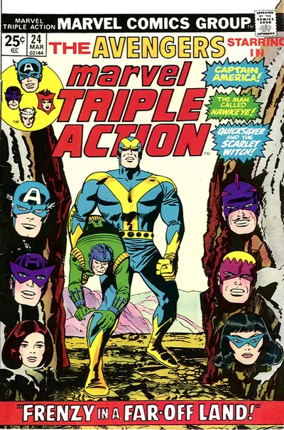 Cover of Marvel Triple Action #24