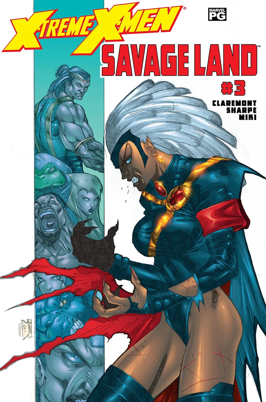 Cover of X-Treme X-Men: Savage Land #3