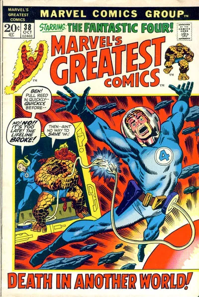 Cover of Marvel's Greatest Comics #38