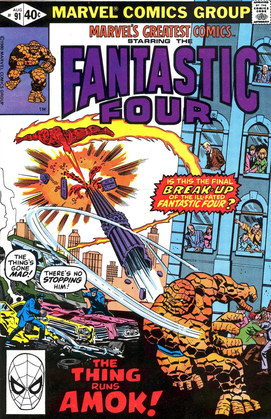 Cover of Marvel's Greatest Comics #91