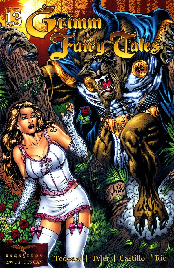 Cover of Grimm Fairy Tales #13