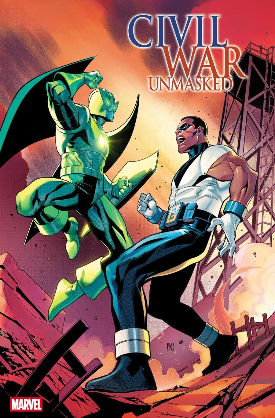 Cover of Civil War: Unmasked #3