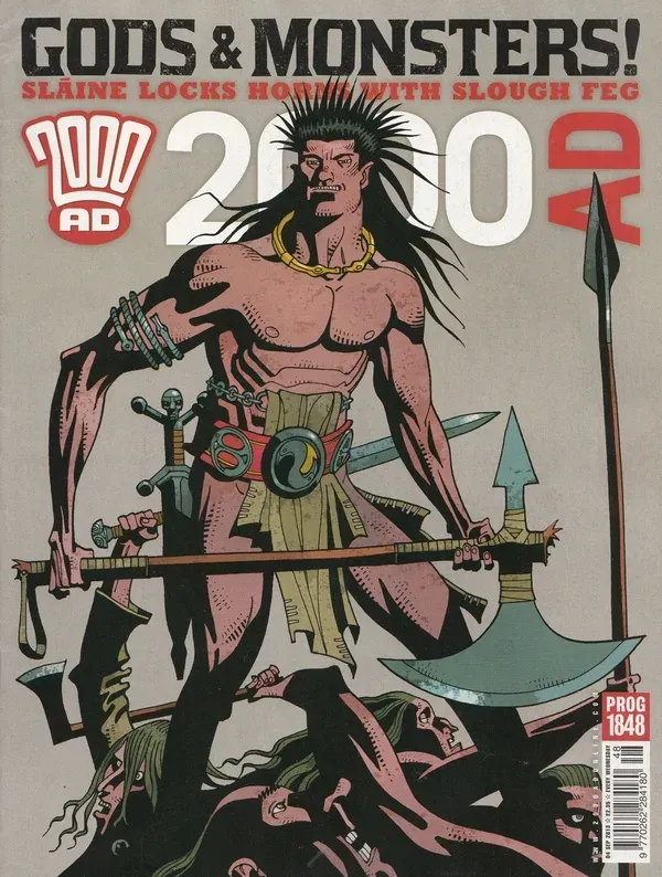 Cover of 2000 AD #1848