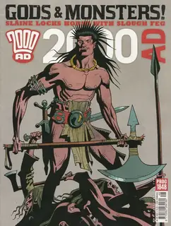 Cover of 2000 AD #1848