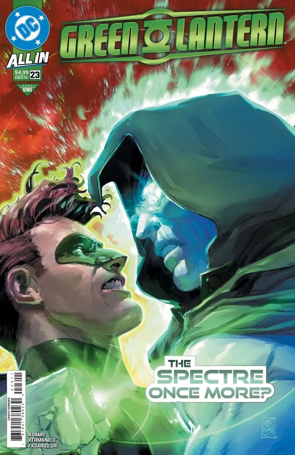 Cover of Green Lantern #23 (590)
