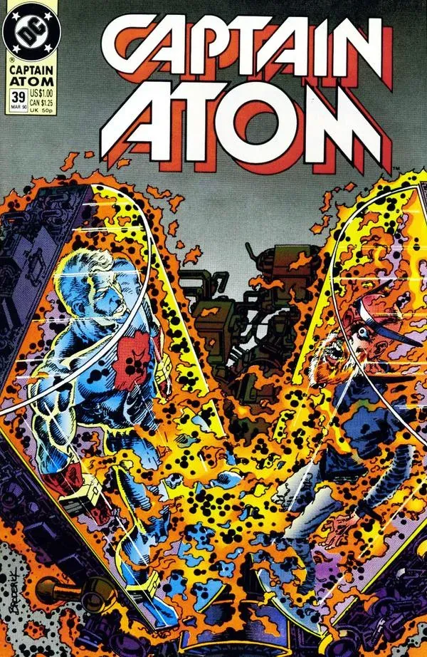 Cover of Captain Atom #39