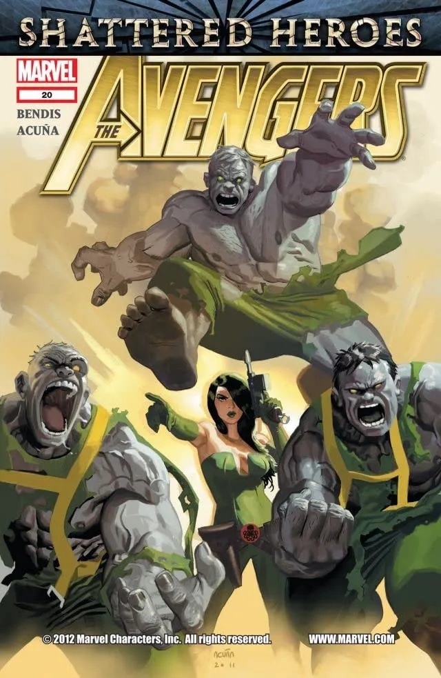 Cover of Avengers #20