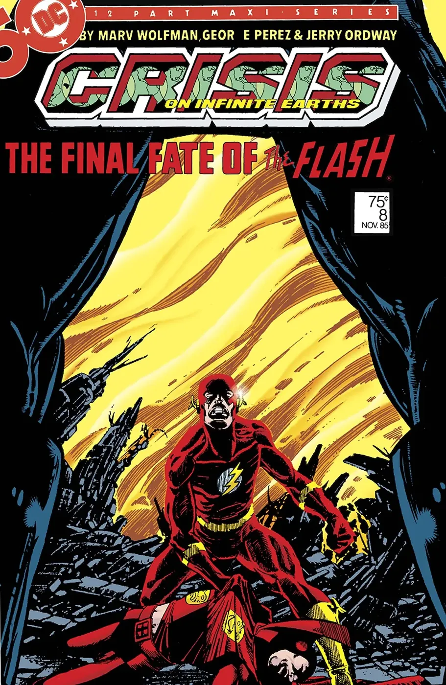 Cover of Crisis on Infinite Earths #8