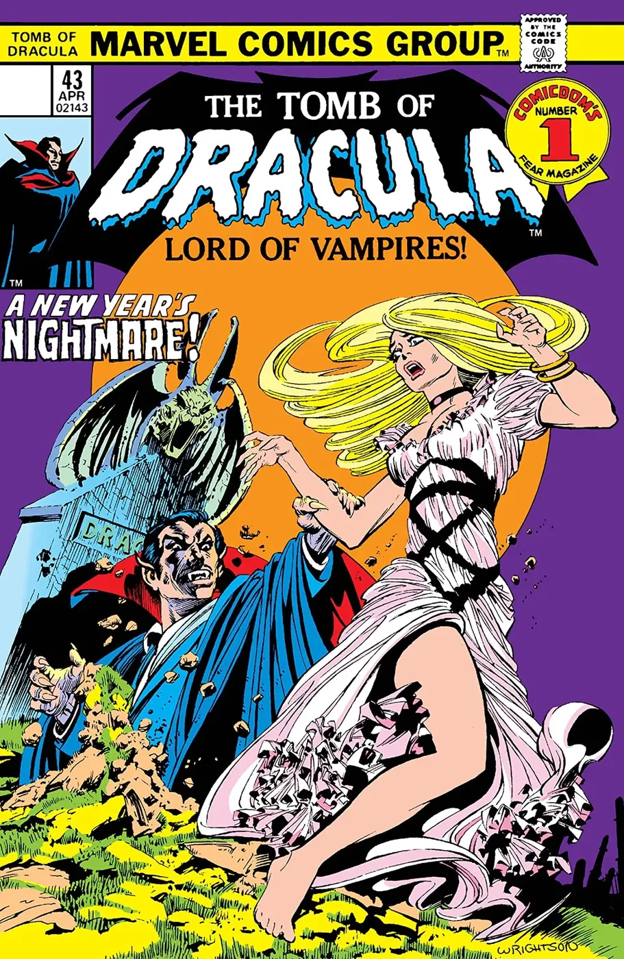 Cover of Tomb of Dracula #43