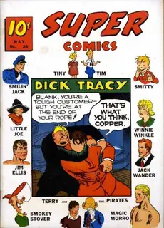 Cover of Super Comics #24