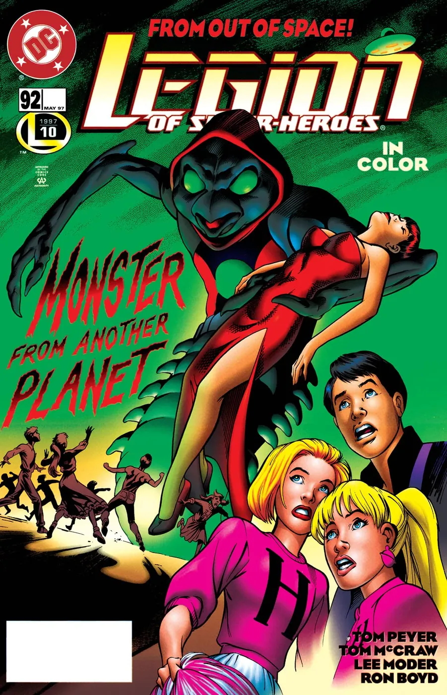 Cover of Legion of Super-Heroes #92