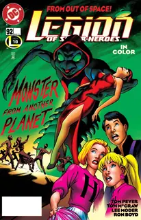 Cover of Legion of Super-Heroes #92