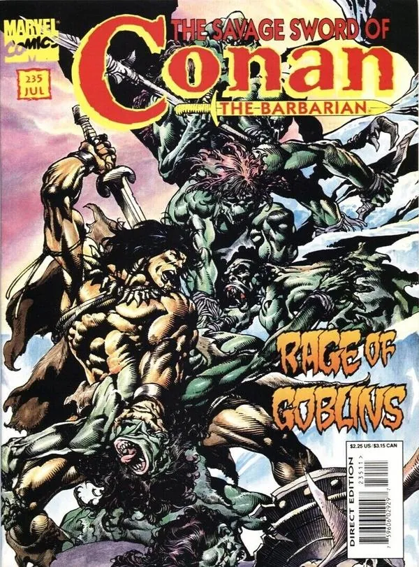 Cover of The Savage Sword of Conan #235