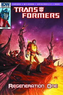 Cover of Transformers: Regeneration One #84