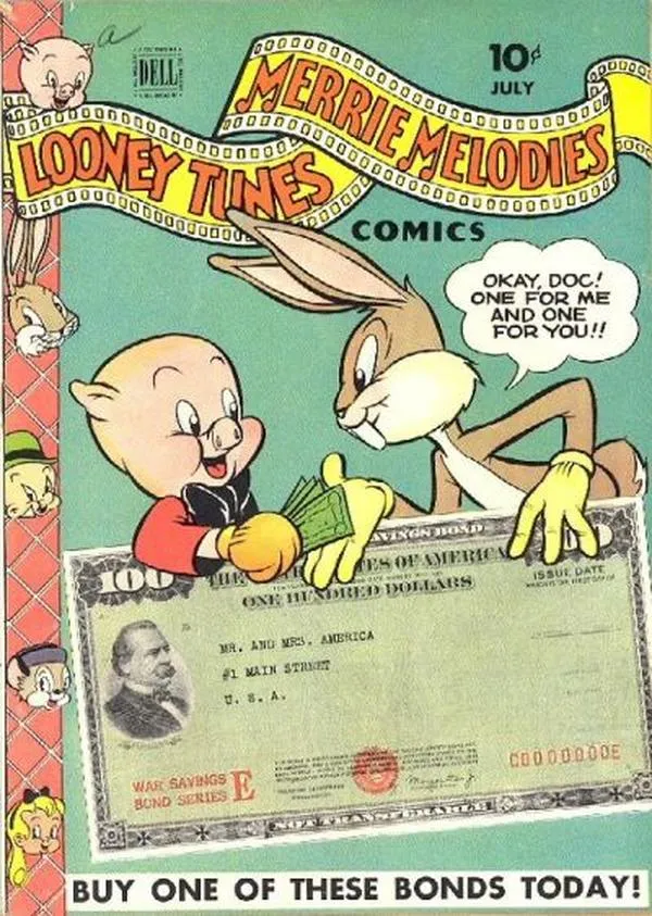 Cover of Looney Tunes and Merrie Melodies Comics #33
