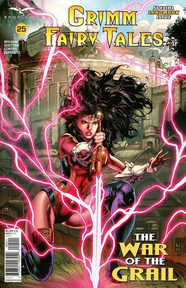 Cover of Grimm Fairy Tales #25