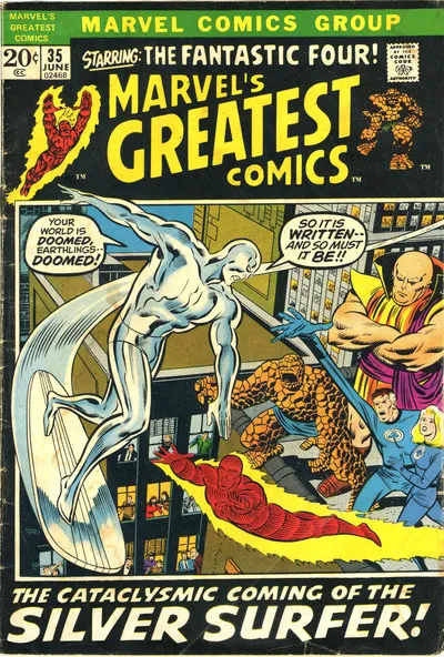 Cover of Marvel's Greatest Comics #35