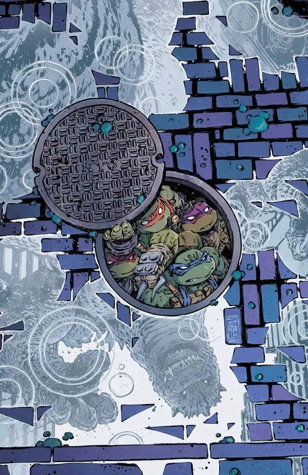 Cover of Teenage Mutant Ninja Turtles [TMNT] x Godzilla #4