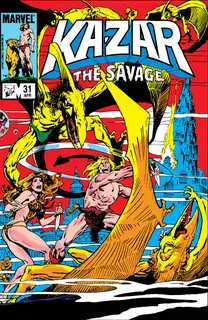 Cover of Ka-Zar the Savage #31