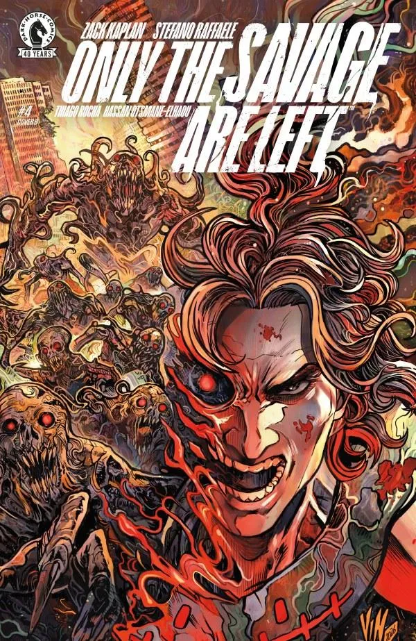Cover of Only the Savage Are Left #4