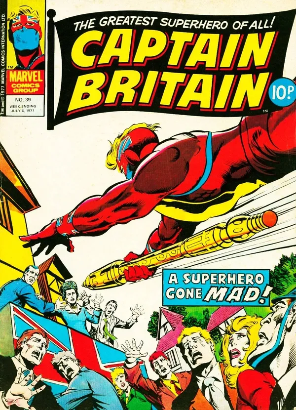Cover of Captain Britain #1