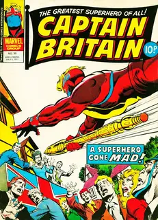 Cover of Captain Britain #39