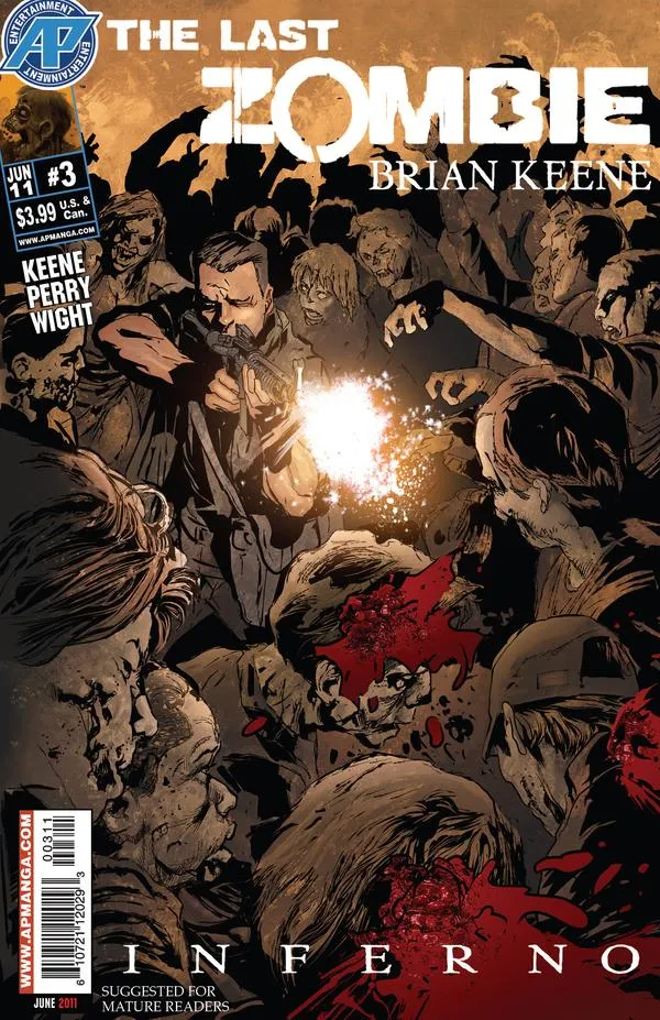 Cover of The Last Zombie: Inferno #3