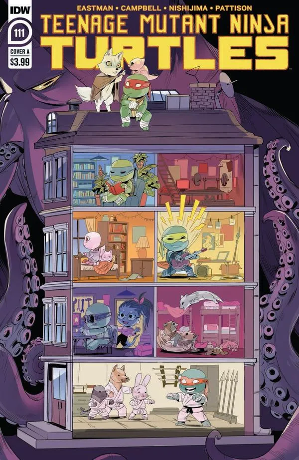 Cover of Teenage Mutant Ninja Turtles #111