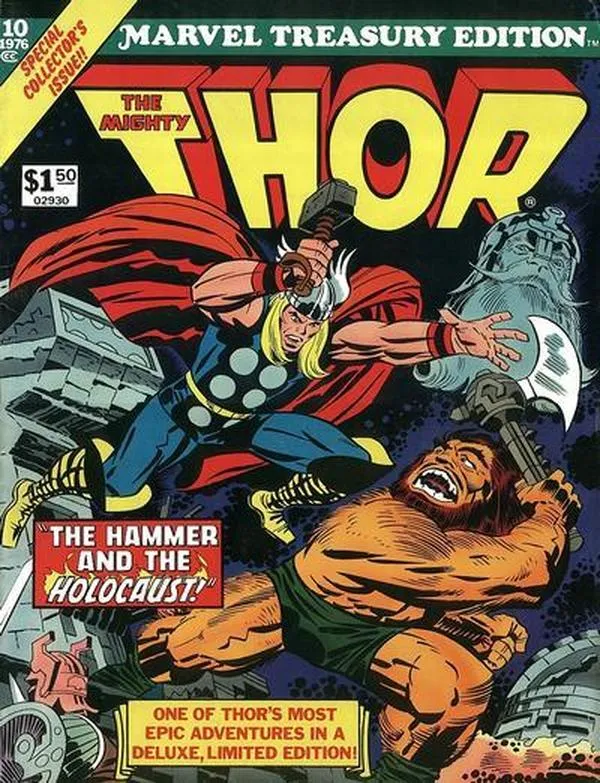 Cover of Marvel Treasury Edition #10