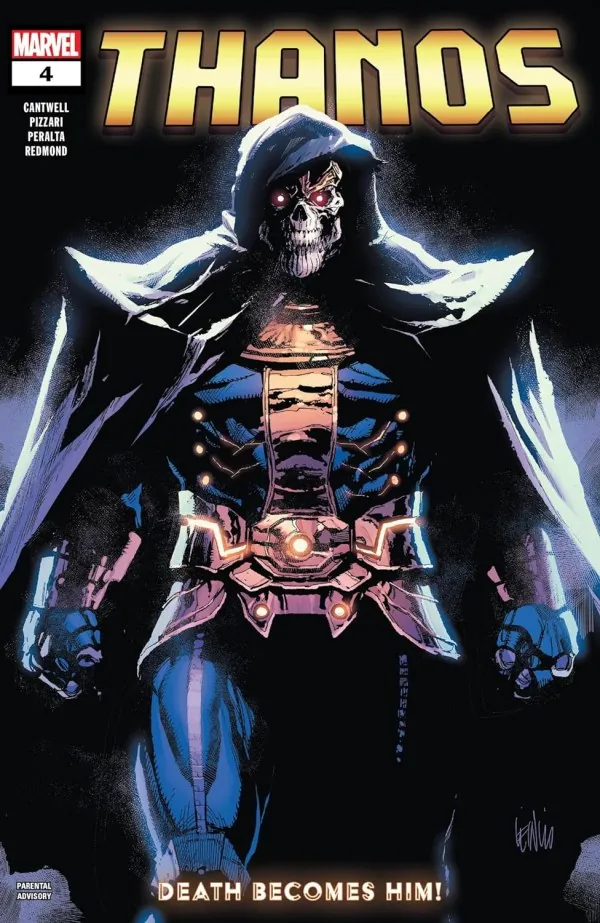 Cover of Thanos #4